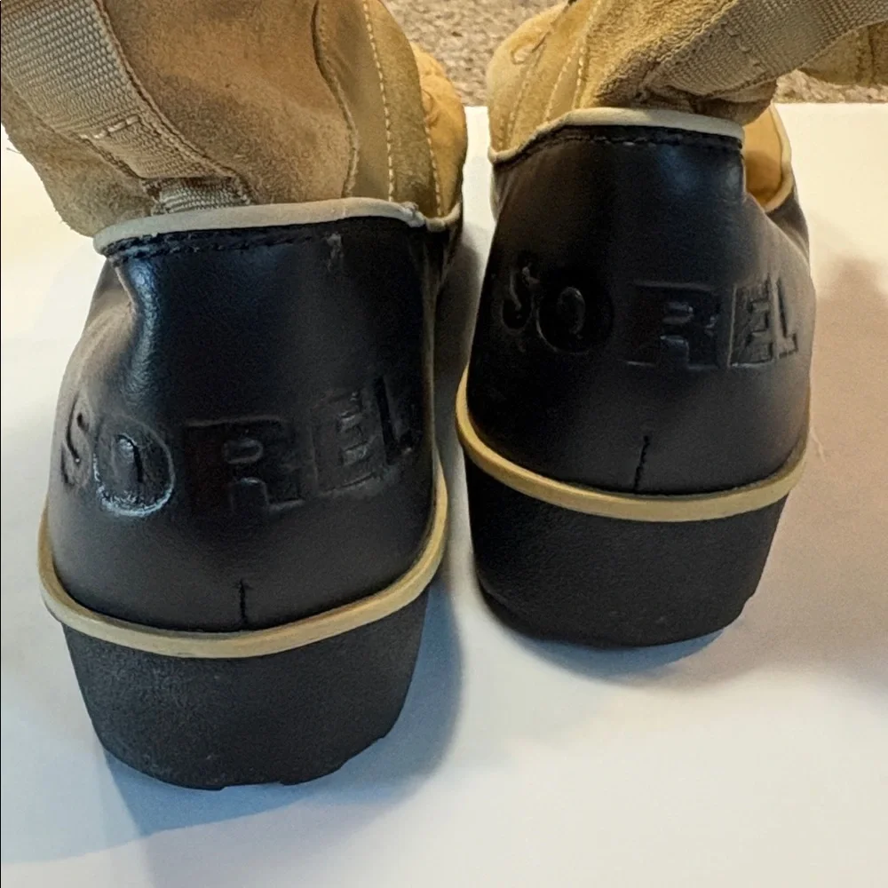 Sorel Tan Tívoli II Winter/Snow Boots. Women’s 7.